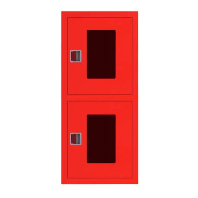 Шкаф пожарный ШПК 320-21 ВОК встроенный, открытый, красный