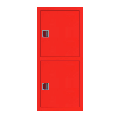 Шкаф пожарный ШПК 320 ВЗК встроенный, закрытый, красный