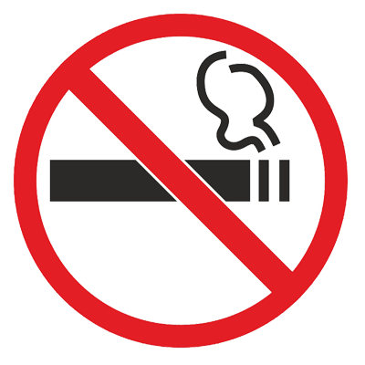 Знак - О запрете курения Р-41